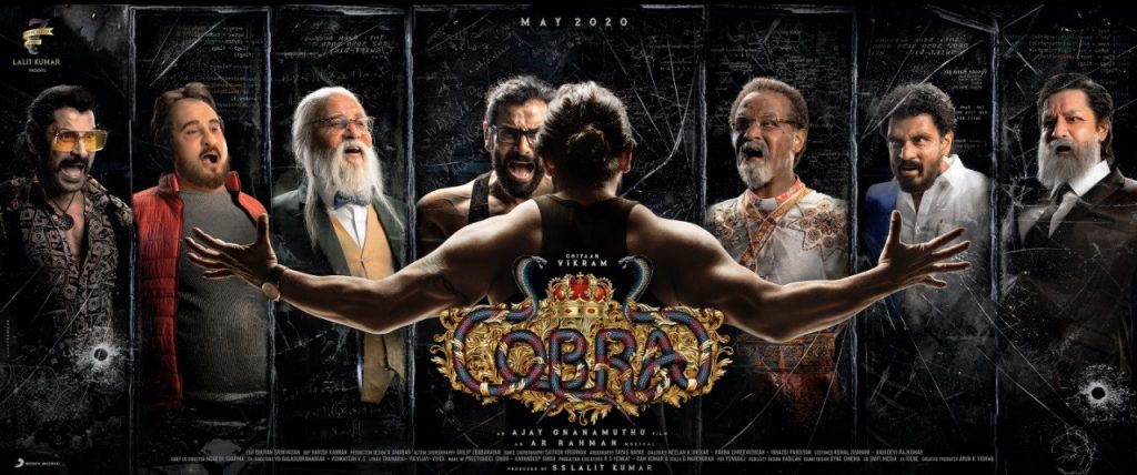 Cobra first look out Vikram sizzles in seven roles1