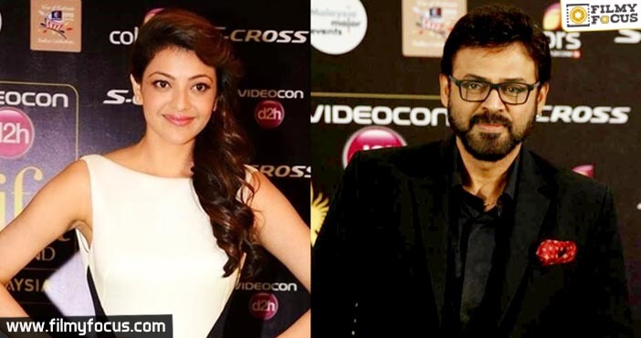 Kajal to romance Venkatesh in his Next Movie..?