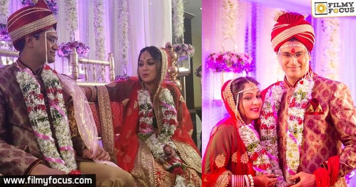 Tollywood actress Ankita Jhaveri and Vishal Jagtap Wedding