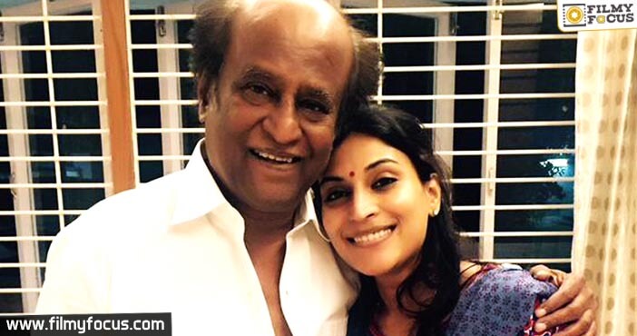 Rajinikanth’s daughter to launch autobiography