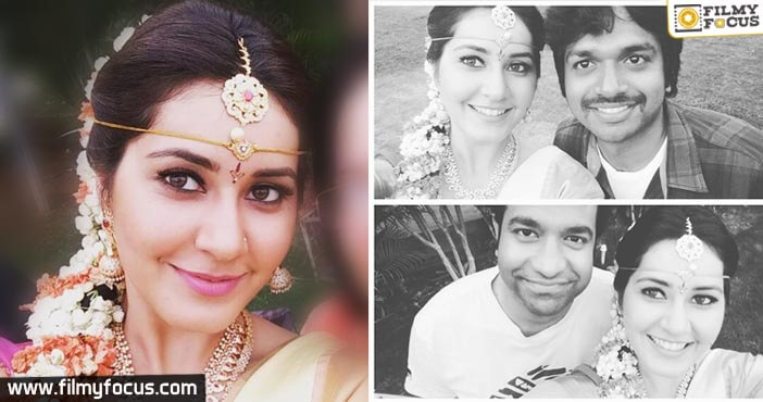 Raashi Khanna, the bride