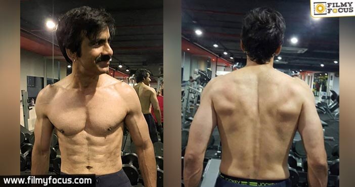 Ravi Teja in a six-pack avatar