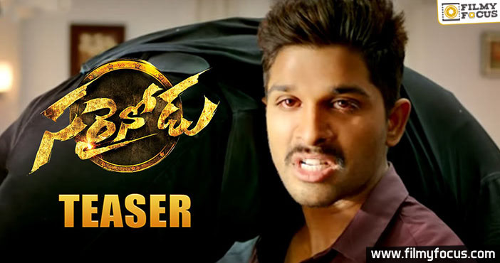 Sarainodu Teaser