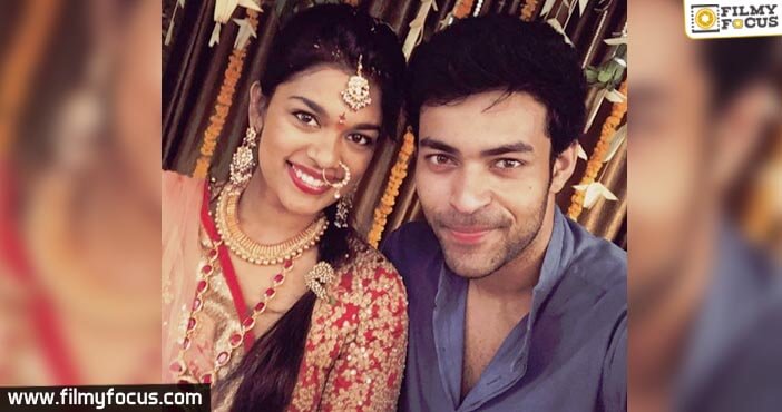 Varun Tej’s selfie with pelli kuturu Srija