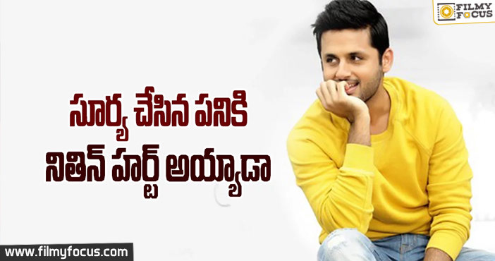 Nithiin Hurts with Suriya Decision on 24 Release