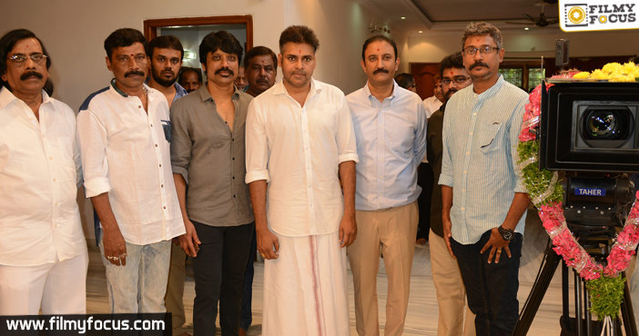 Pawan Kalyan-S.J Surya Film Launched