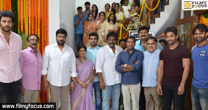 Grand launch of Chiru’s 150th Film