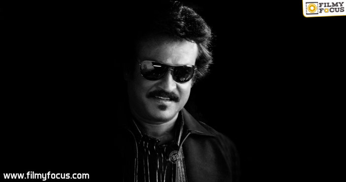 Rajini takes a brief break from shooting