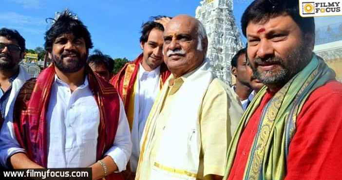 Nagarjuna ready to start shooting for Raghavendra Rao’s next