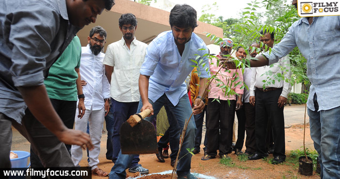 Hero Nani and Majnu Team Participated in Harithaharam