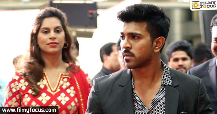 Ram Charan backs Upasana at every step!