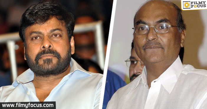 Veteran director is sorry for his remarks against Chiru