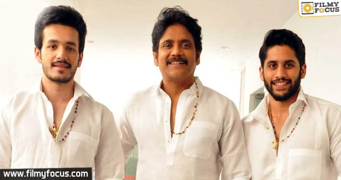 Akkineni Nagarjuna finally opens up about Chai and Akhil’s marriages..!