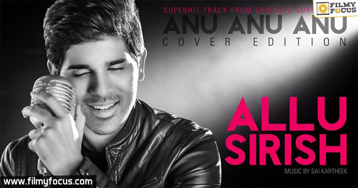 Allu Sirish Impressive Singing Debut