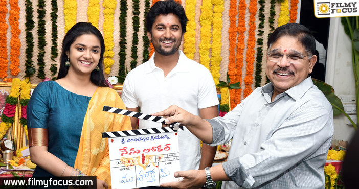 Nani’s ‘Nenu Local’ Movie Launched