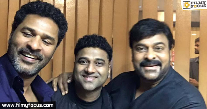 Prabhu Deva gives a nod for Chiru?