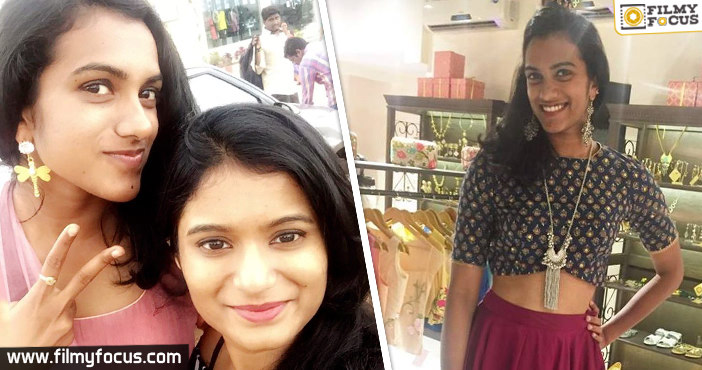 PV Sindhu Made a Fashionable Move with Shravya Varma