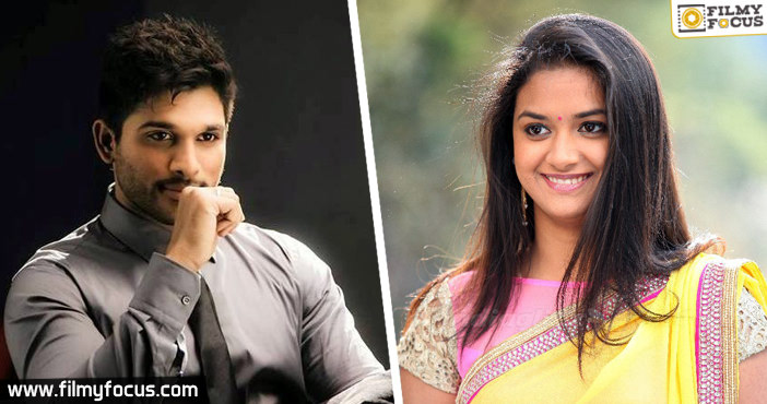 Keerthy Suresh for Allu Arjun – Linguswamy!