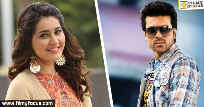 Raashi Khanna with Ram Charan