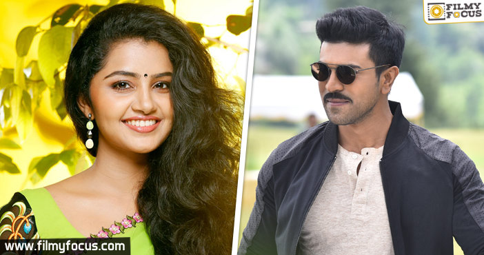 Anupama with Ram Charan and Sukumar?