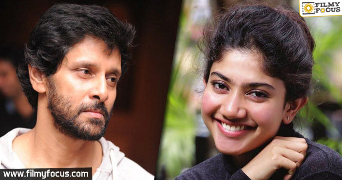 Chiyaan Vikram with Sai Pallavi