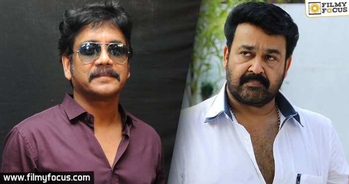 Akkineni Nagarjuna in Quadrilingual with Mohan Lal