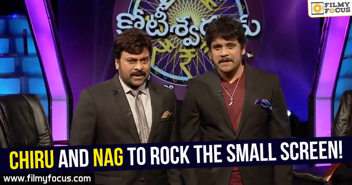 Megastar Chiranjeevi and King Nagarjuna rock the small screen!