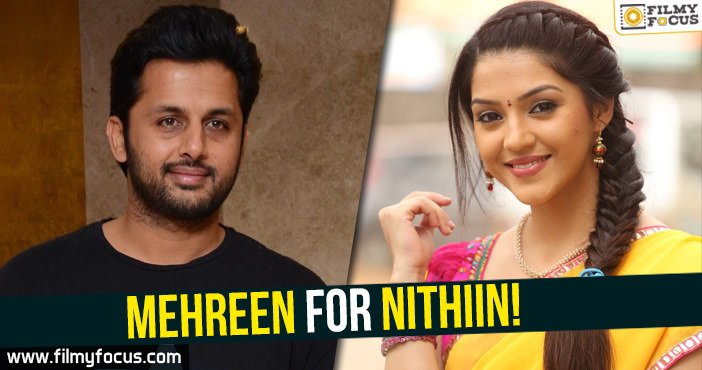 Mehreen for Nithiin!