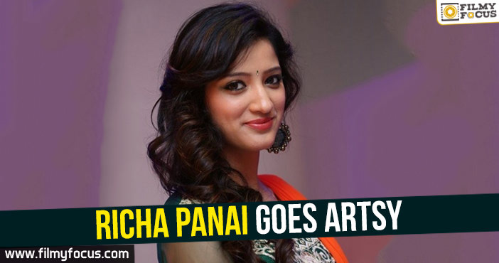 Richa Panai goes artsy!