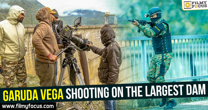 Garuda Vega shooting on the largest Dam in Georgia