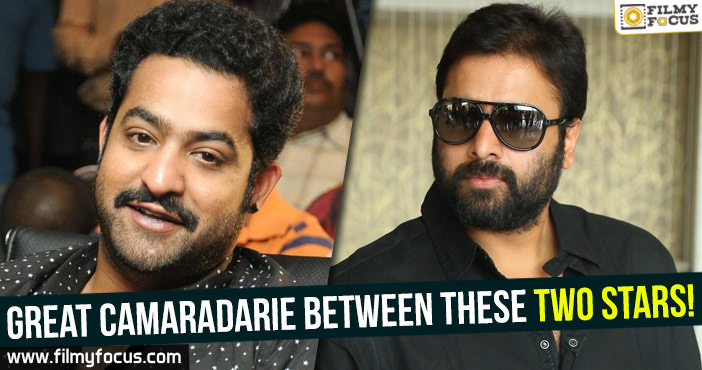 Great camaradarie between rohit and NTR!