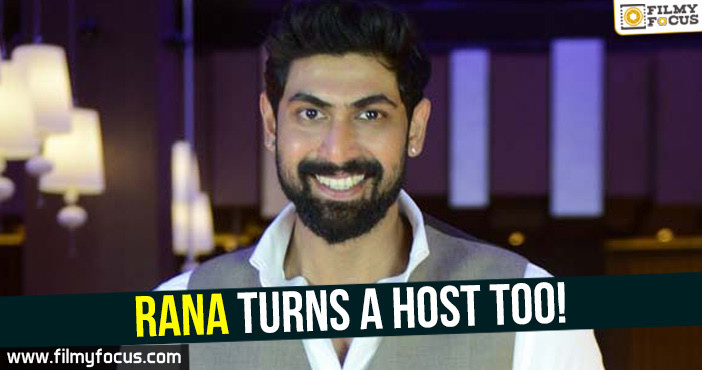 Rana turns a host too!