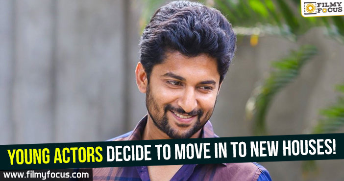 Young actors decide to move in to new houses!