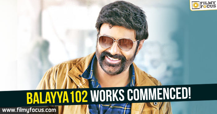 #Balayya102 works commenced!