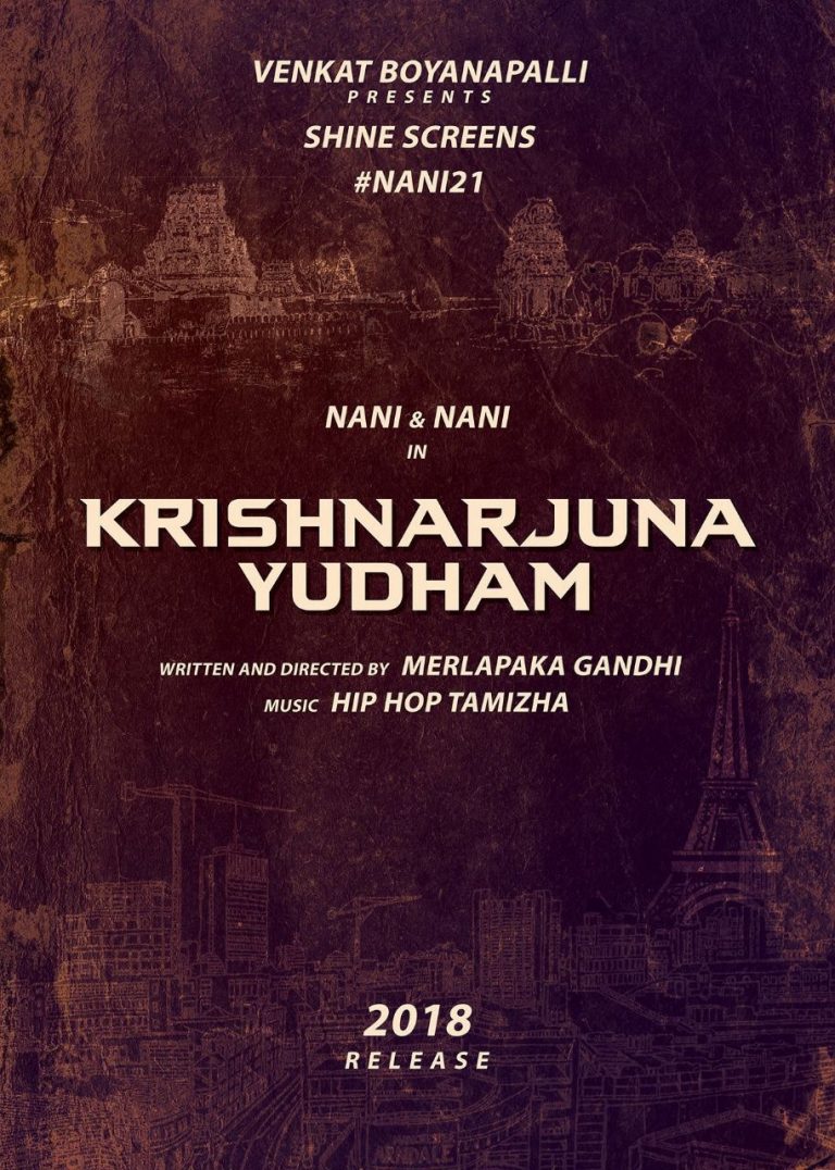 Nani’s new movie titled Krishnarjuna Yudham - Filmy Focus