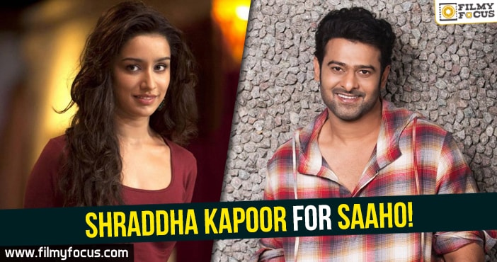 Shraddha Kapoor for Saaho!