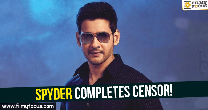 Spyder completes Censor and the talk is positive!