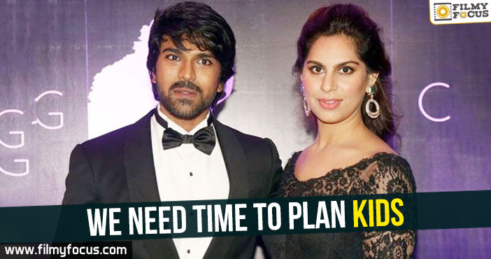 We need time to plan kids : Upasana Konidela