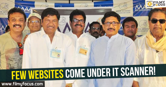 Few websites come under IT scanner!