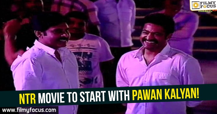 Jr. NTR movie to start with Pawan Kalyan as Guest!