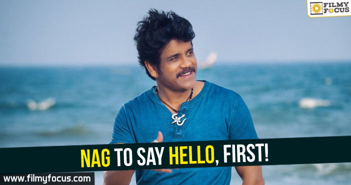 Nag to say Hello, first!