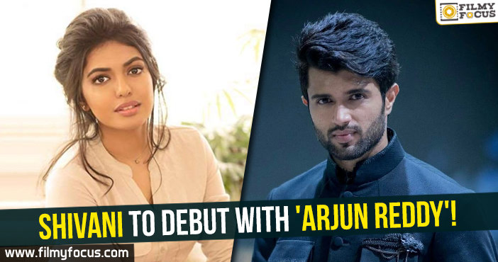 Shivani to debut with ‘Arjun Reddy’!