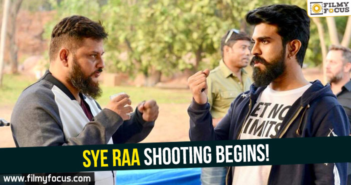 Sye Raa shooting begins!