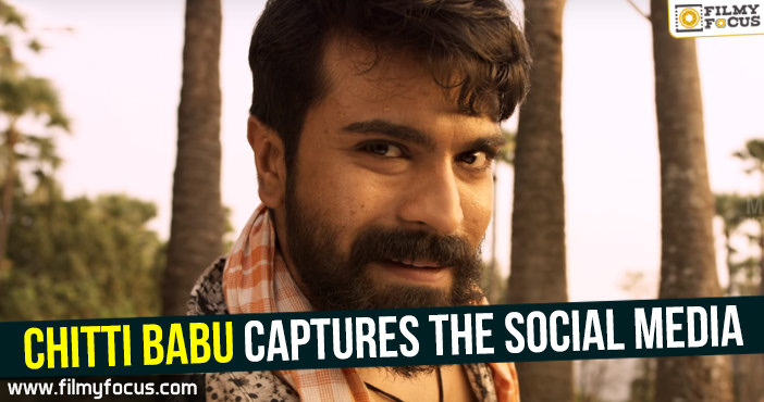 Chitti Babu captures the social media