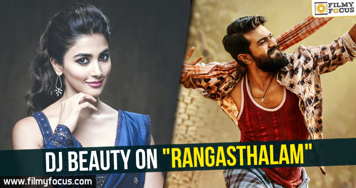 DJ beauty on “Rangasthalam”