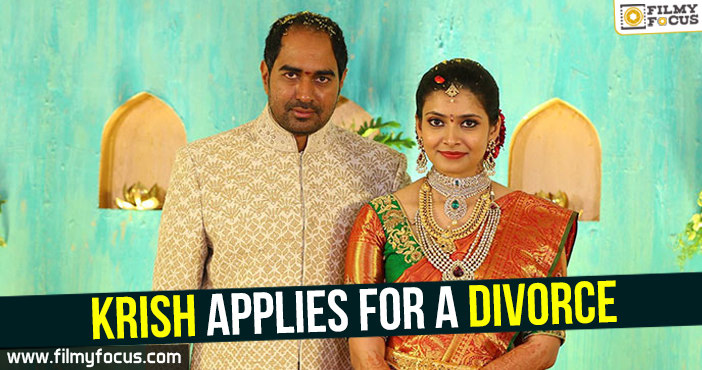 Krish applies for a divorce