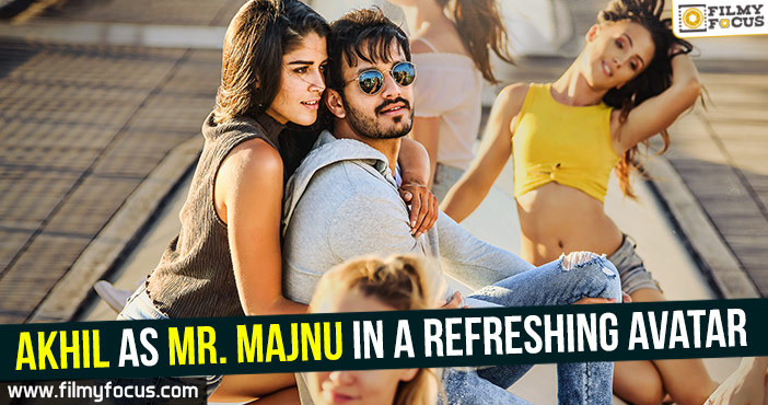 Akhil as Mr. Majnu in a refreshing avatar