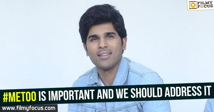 #MeToo is important and we should address it – Allu Sirish