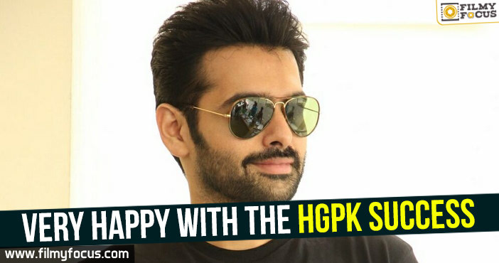 Very happy with the HGPK success – Ram Pothineni