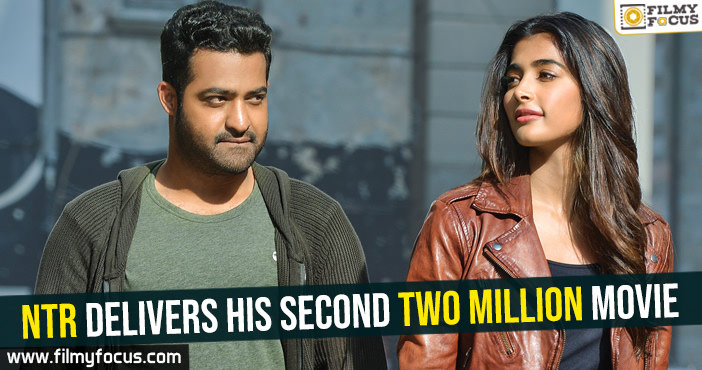 Jr. NTR delivers his second two Million movie!